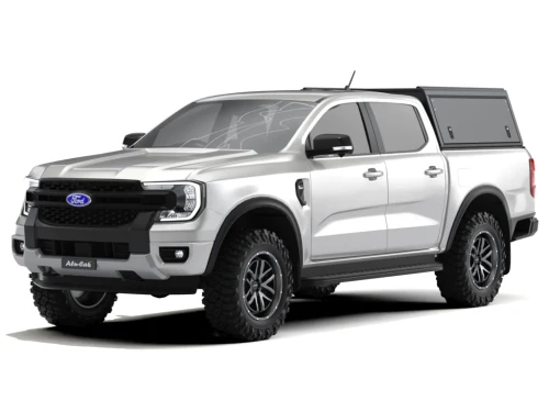 Przejdź do produktu Zabudowa hardtop Alu-Cab Guard Ford Ranger 2022+ Double Cab z ryflowaną blachą