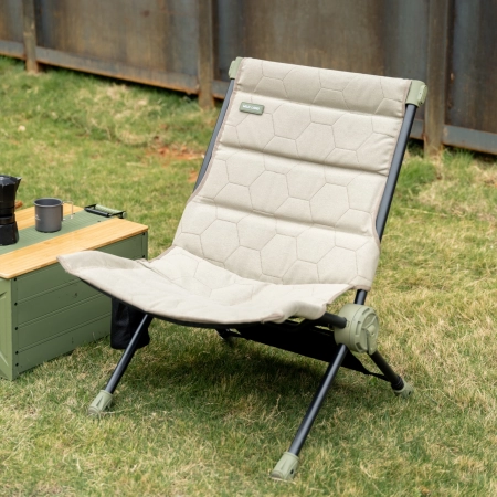 Składane krzesło kempingowe Wild Land X-Line PRO kolor bezowy.jpg
