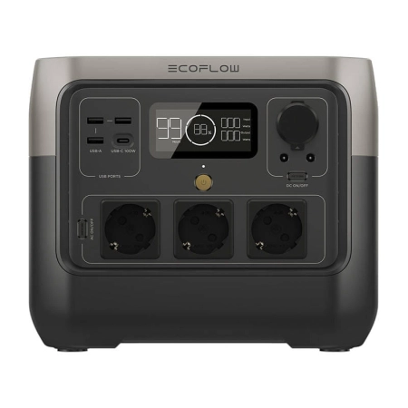 Tragbare Powerstation EcoFlow River 2 Pro Vorderansicht
