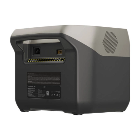 Tragbare Powerstation EcoFlow River 2 Pro Rückansicht von der Seite