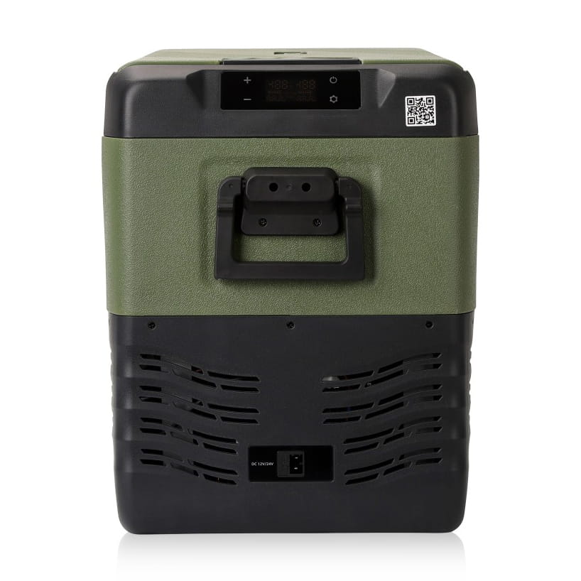 The Yolco KX40 Green compressor fridge is a reliable companion on